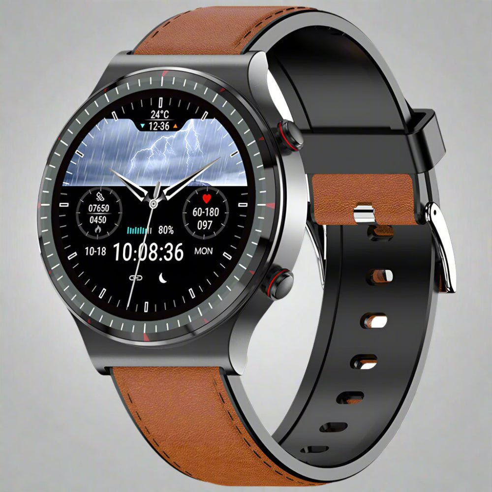 Smartwatch EKG Blood Pressure Oxygen Monitor Health Tracker