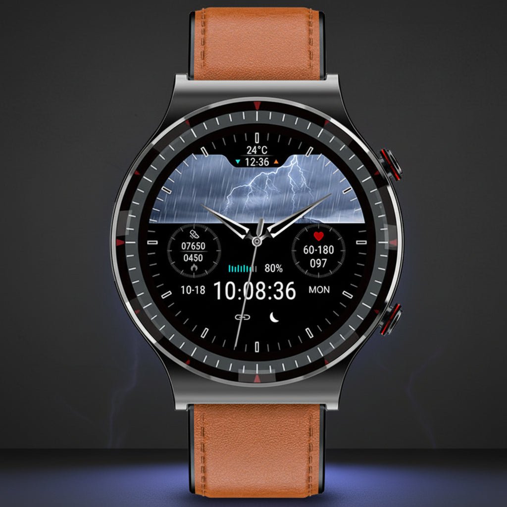 Smartwatch EKG Blood Pressure Oxygen Monitor Health Tracker