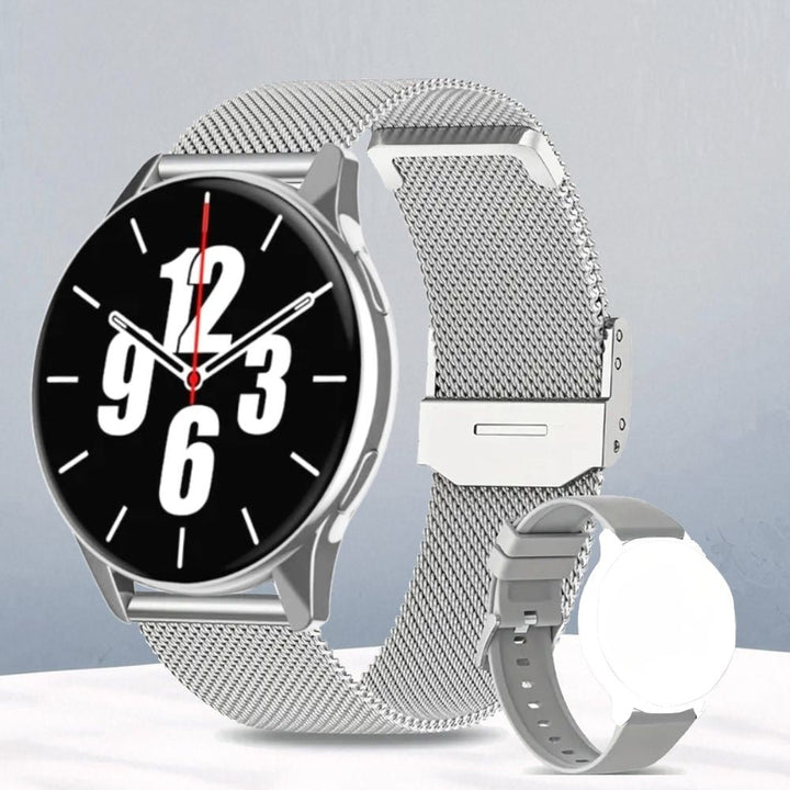 Smartwatch for Women Square Touchscreen Milanese Band Watch