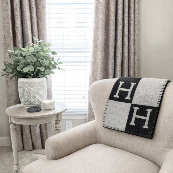 Throw Blanket Square Soft Warm Cozy