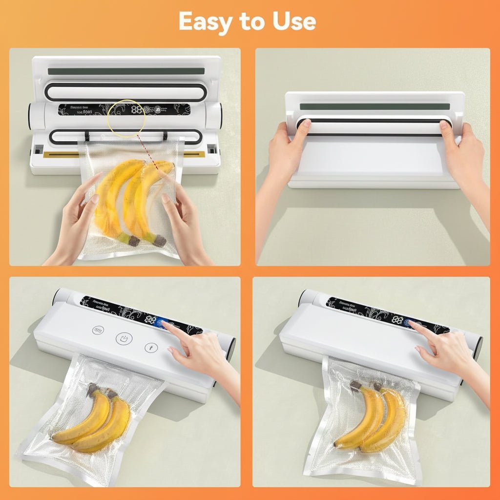 Vacuum Sealer Machine Automatic Food Sealer with Vacuum Bags