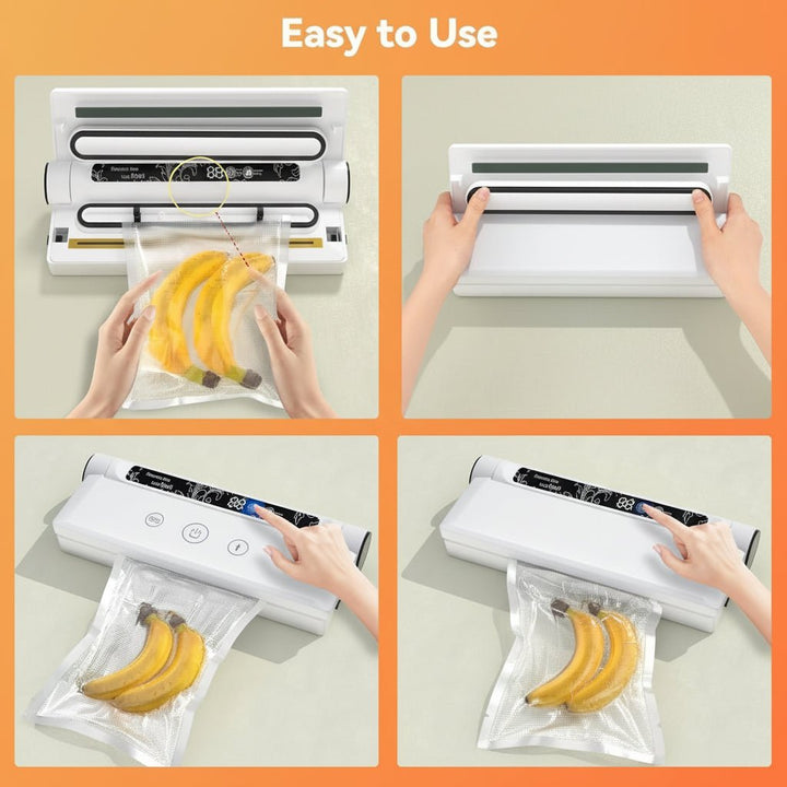 Vacuum Sealer Machine Automatic Food Sealer with Vacuum Bags
