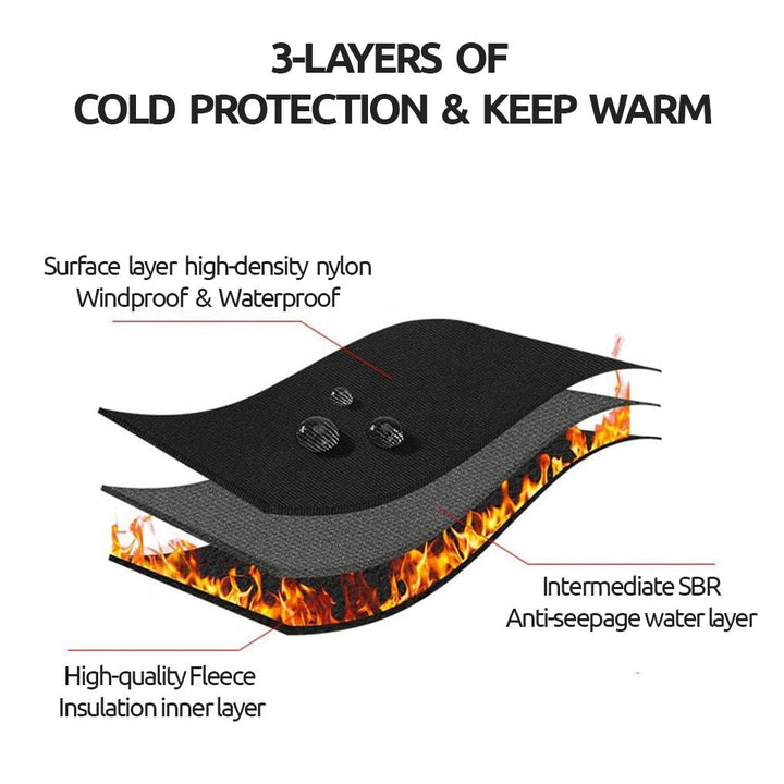 Waterproof Touchscreen Gloves for Outdoor Winter Activities
