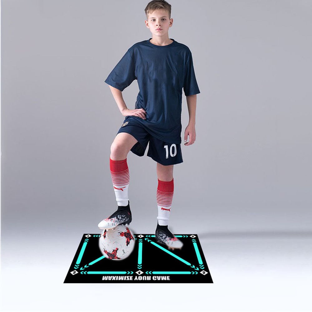 Soccer Training Mat Agility Dribbling Footwork Practice Mat