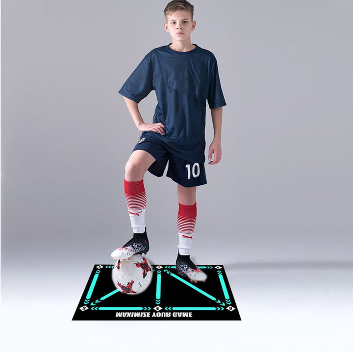 Soccer Training Mat Agility Dribbling Footwork Practice Mat