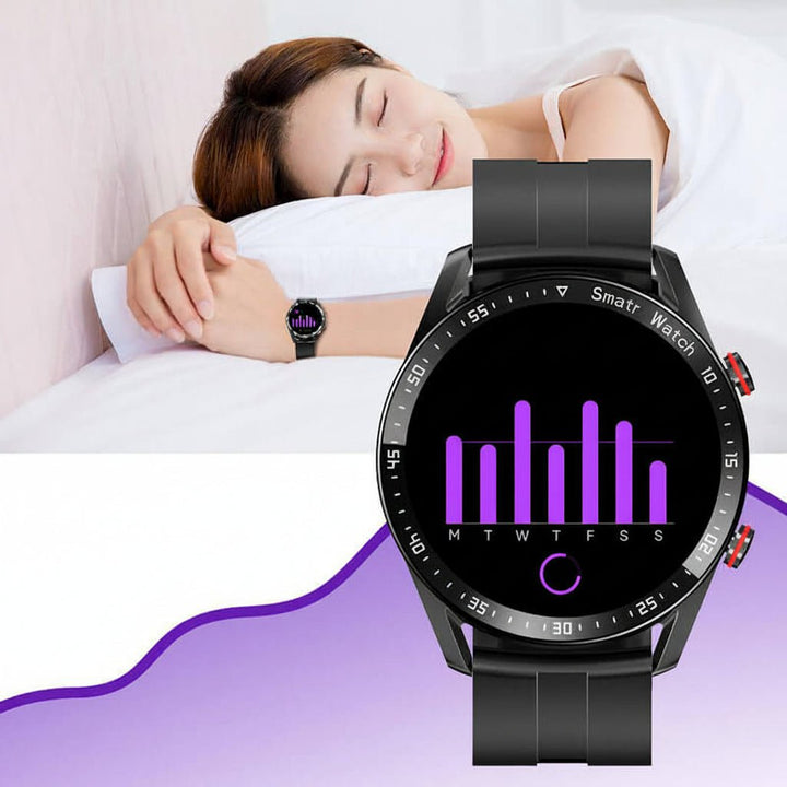 Smartwatch Fitness Tracker Bluetooth Calling Waterproof Touchscreen