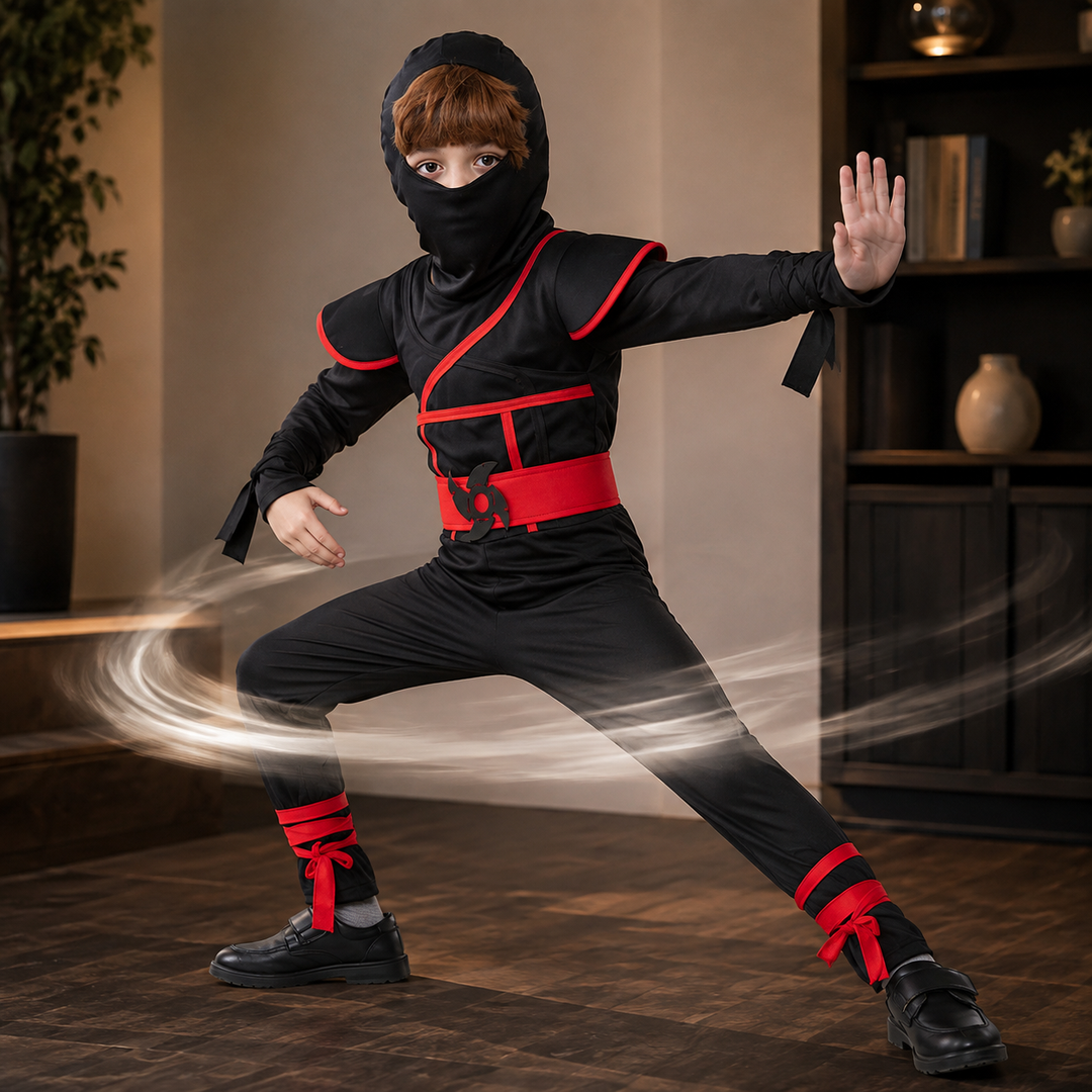 Kids Ninja Muscle Bodysuit Costume for Halloween