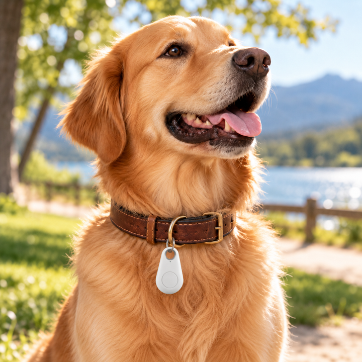 GPS Dog Tracker Waterproof Real Time Safety Zone Alerts
