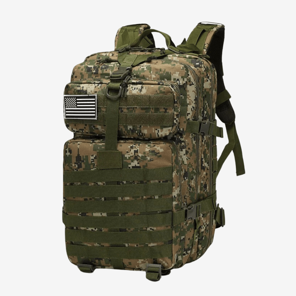 Hiking Backpack Waterproof 50 Liter Capacity Outdoor Backpack