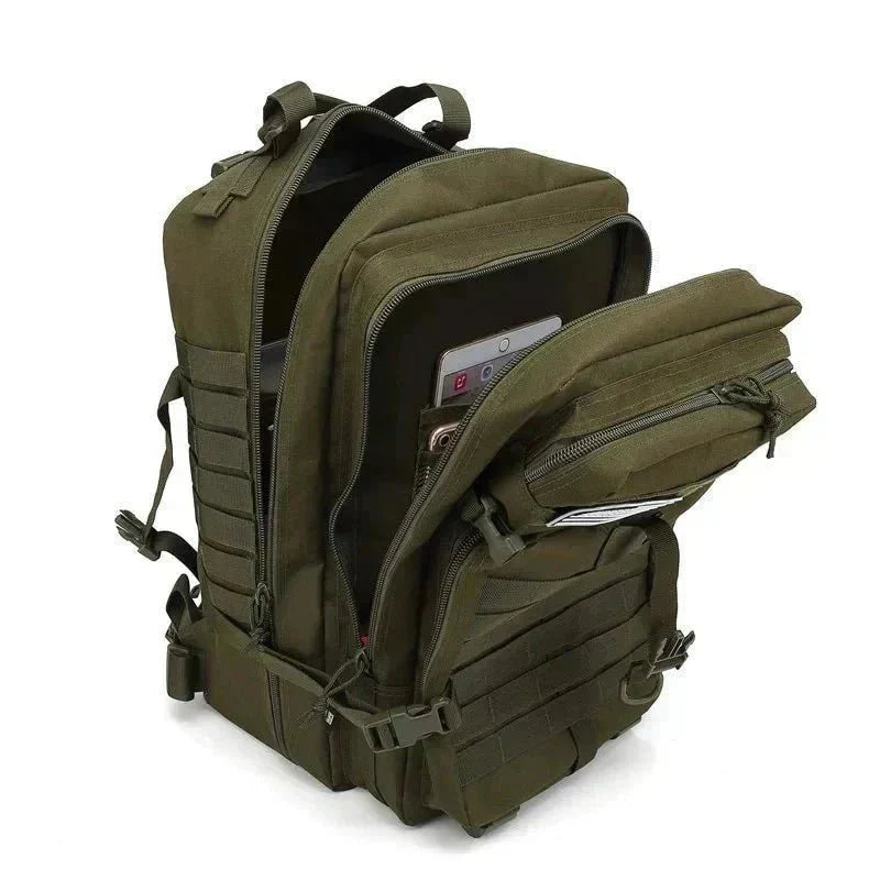 Hiking Backpack Waterproof 50 Liter Capacity Outdoor Backpack