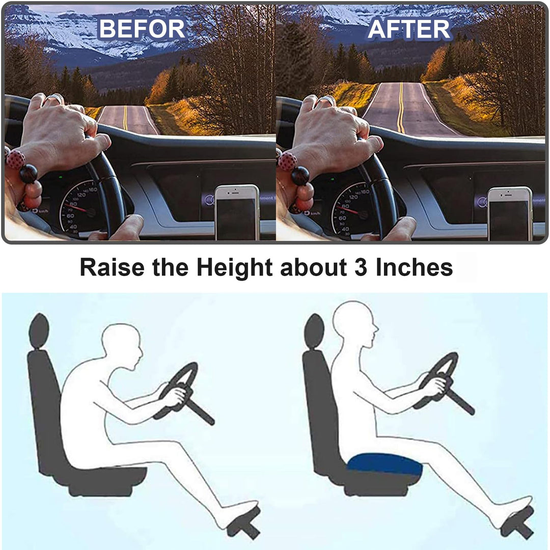 Adult Booster Car Seat Cushion for Vehicle Seating