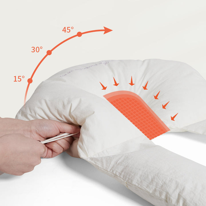 Toddler Kids Antibacterial Rectangular Pillow for Children