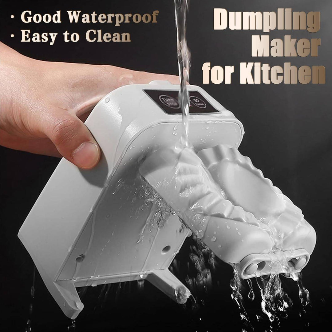 Automatic Dumpling Maker Machine Kitchen Appliance

Rewritten title:  
Automatic Dumpling Maker Machine Food Preparation Appliance