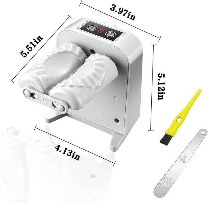 Automatic Dumpling Maker Machine Kitchen Appliance

Rewritten title:  
Automatic Dumpling Maker Machine Food Preparation Appliance
