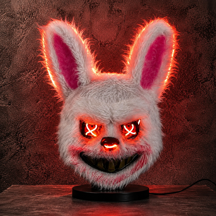 LED Glowing Animal Face Mask Halloween Costume Mask