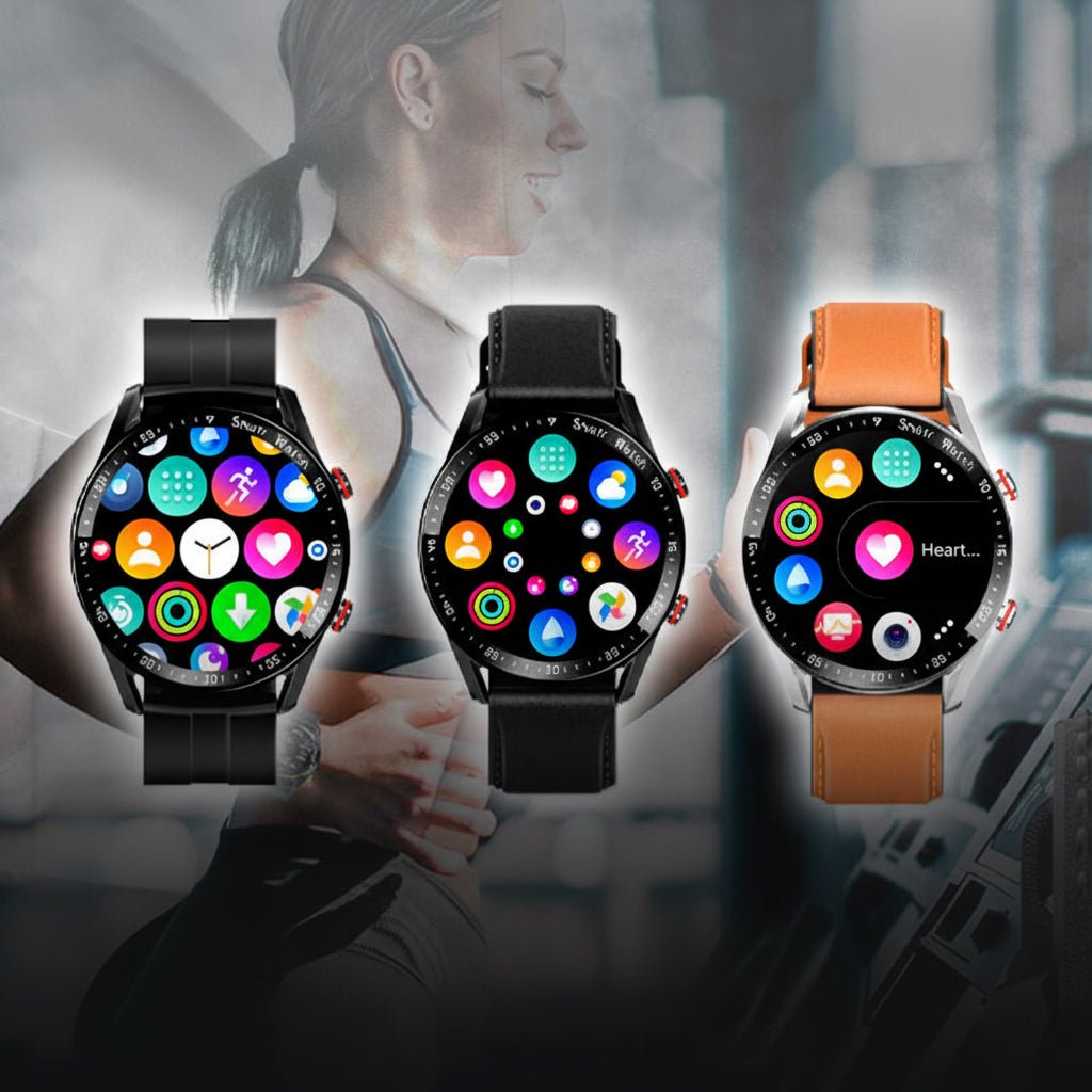 Smartwatch Fitness Tracker Bluetooth Calling Waterproof Touchscreen