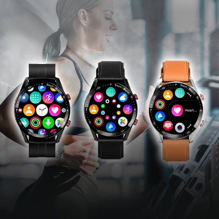 Smartwatch Fitness Tracker Bluetooth Calling Waterproof Touchscreen