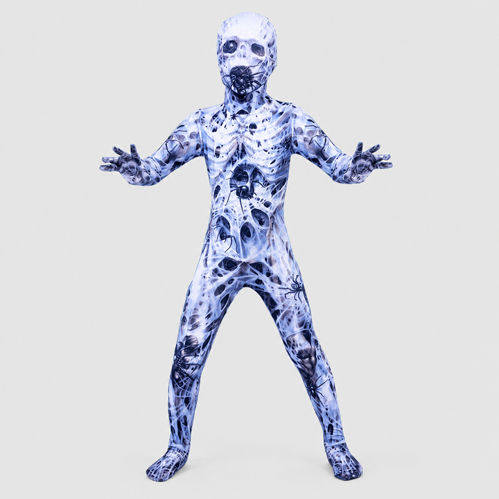 Slenderman Faceless Full Body Suit Halloween Costume for Men