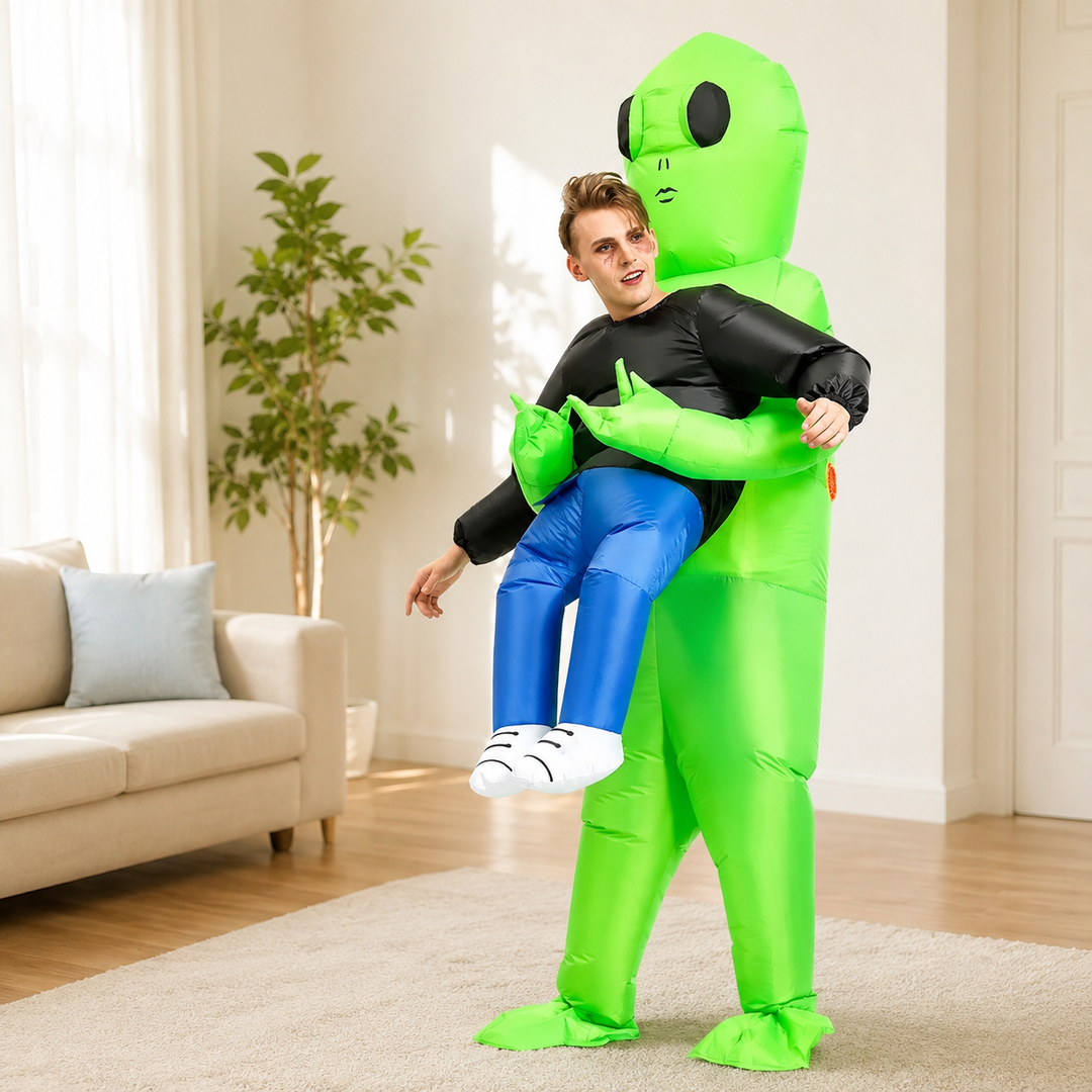 Inflatable Alien Abduction Costume Kids Halloween Costume
