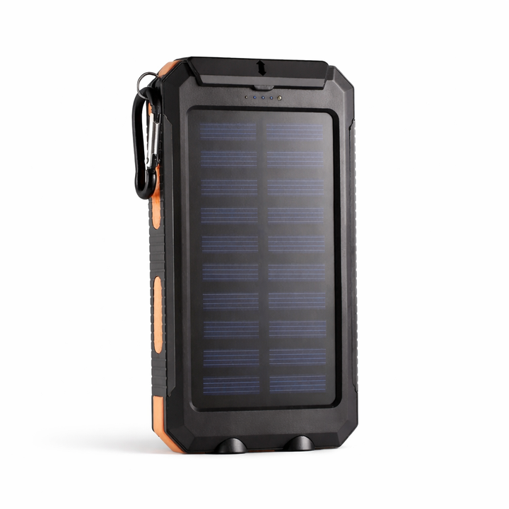 Portable Solar Power Bank 20000mAh External Battery Charger Fast Charging