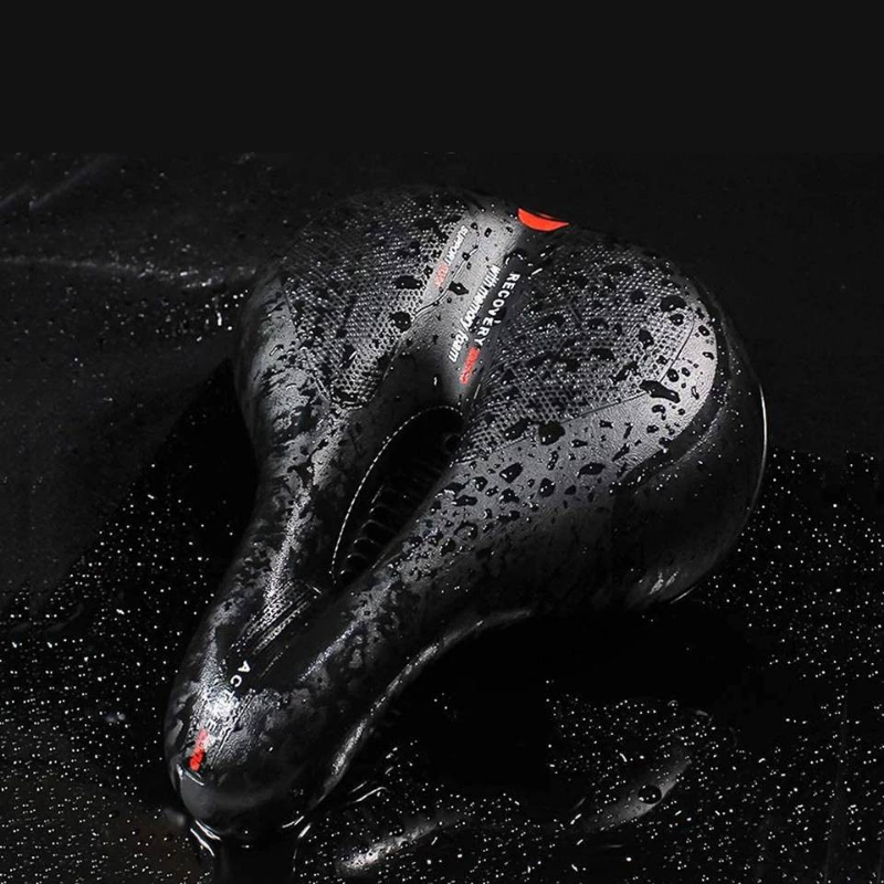 Bicycle Saddle Seat with Rear Reflector Soft Cushion Design