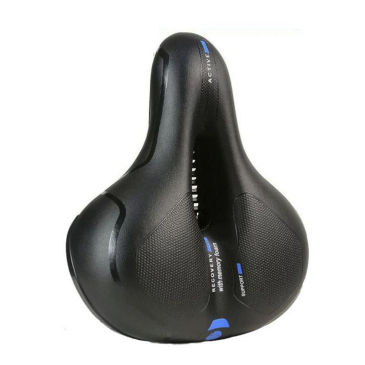 Bicycle Saddle Seat with Rear Reflector Soft Cushion Design