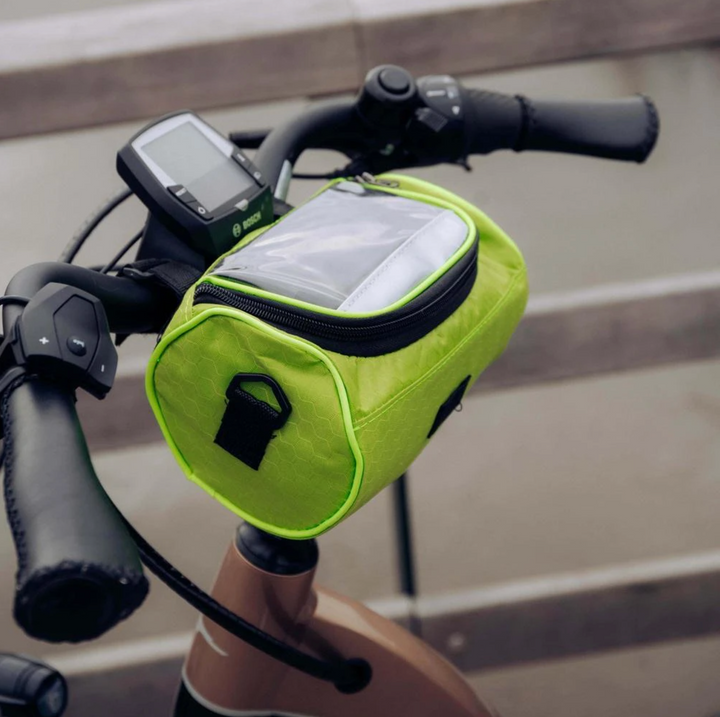 Bicycle Handlebar Bag Touchscreen Compatible Splash Resistant