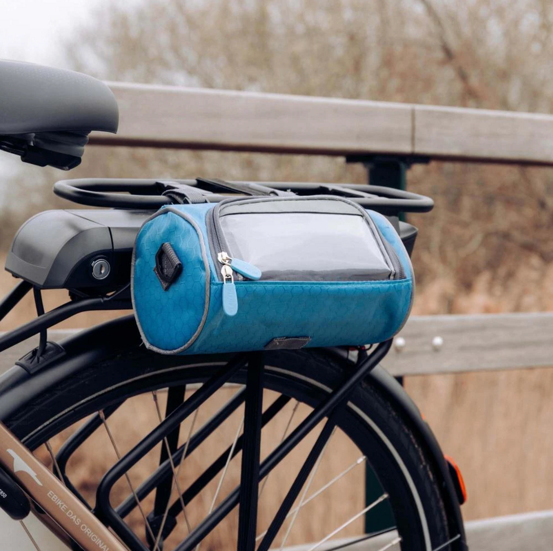 Bicycle Handlebar Bag Touchscreen Compatible Splash Resistant