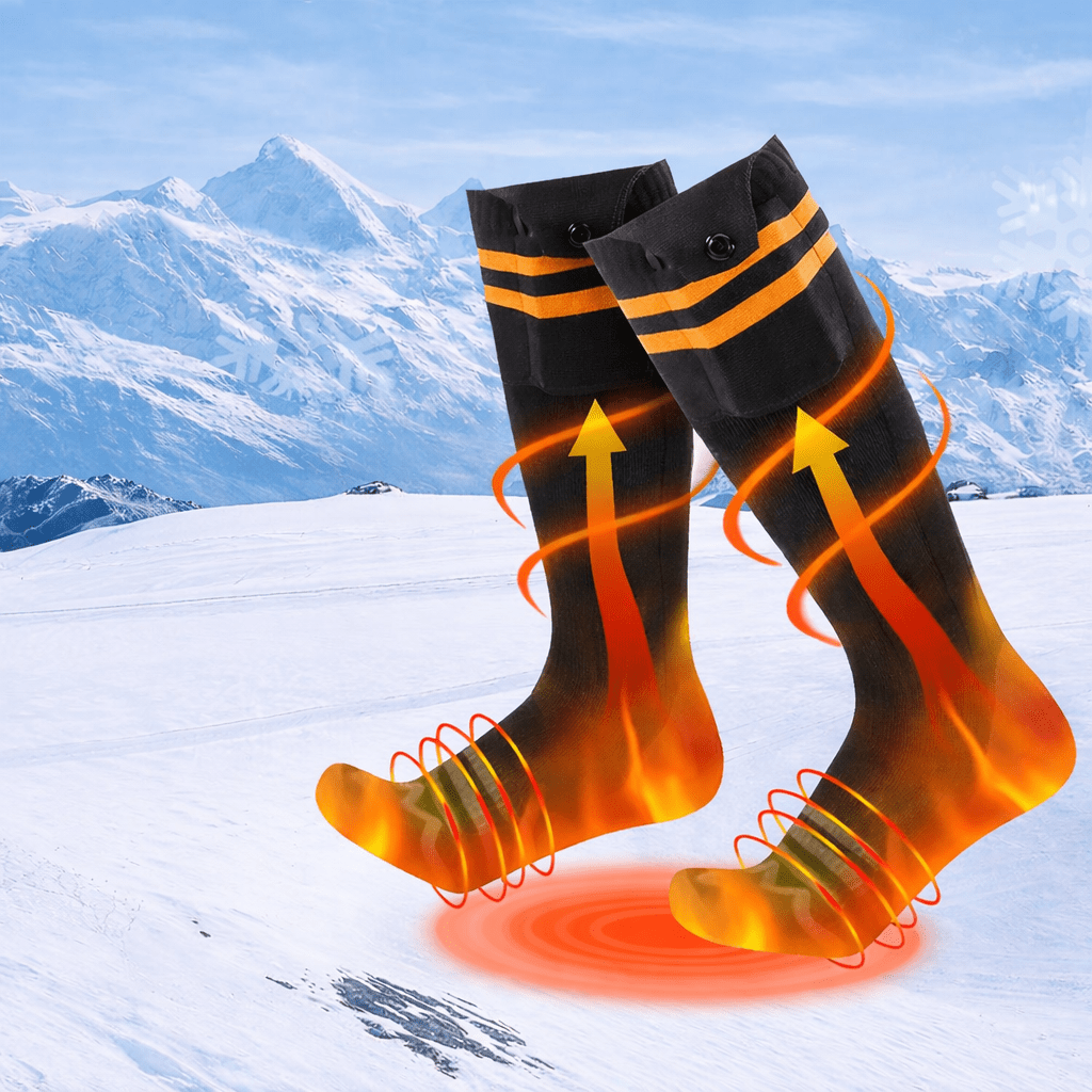 Heated Socks Men App Controlled with Adjustable Heat Settings