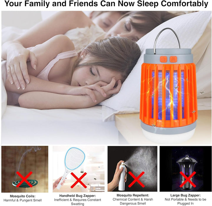 Electric Bug Zapper Mosquito Insect Trap 3 in 1 Outdoor Device