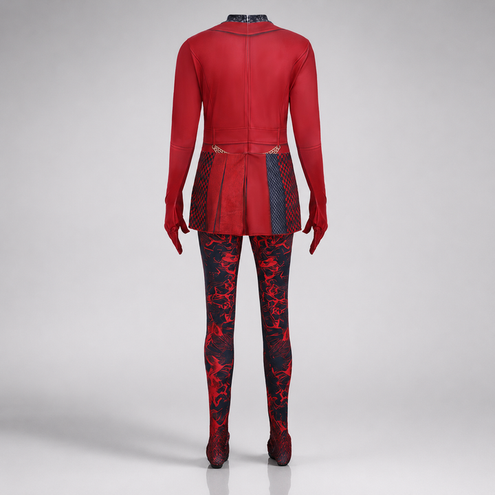 Villain Costume Set with Leggings Halloween Outfit for Kids and Adults