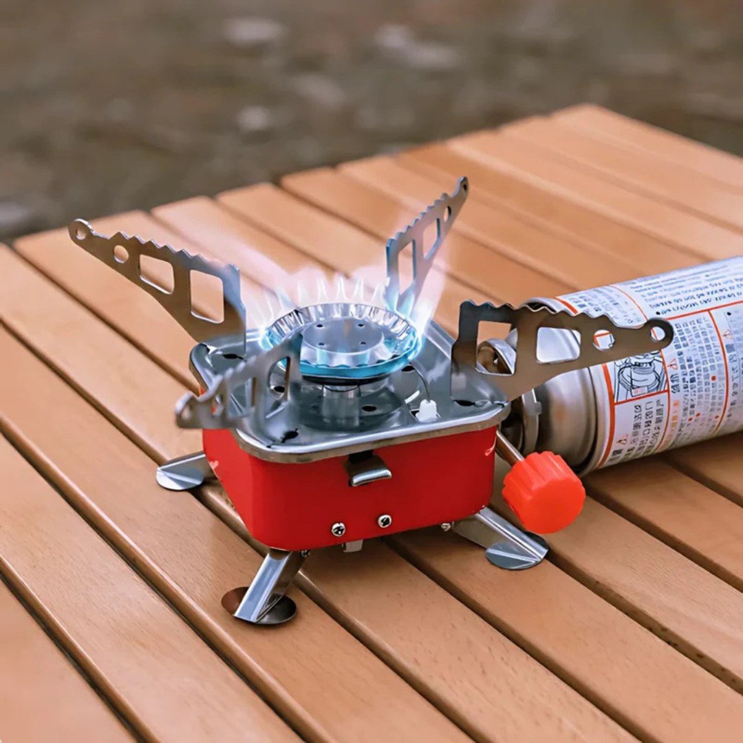 Foldable Portable Gas Stove Outdoor Cooking Camping Burner