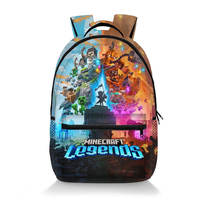 Minecraft Gaming Backpack School Bag