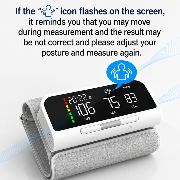 Upper Arm Digital Blood Pressure Monitor Device