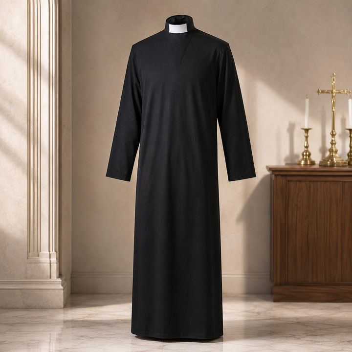 Nun Costume with Headscarf Religious Halloween Costume Set