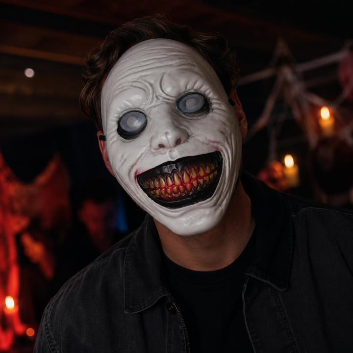 Horror Demon Face Mask Halloween Costume Mask