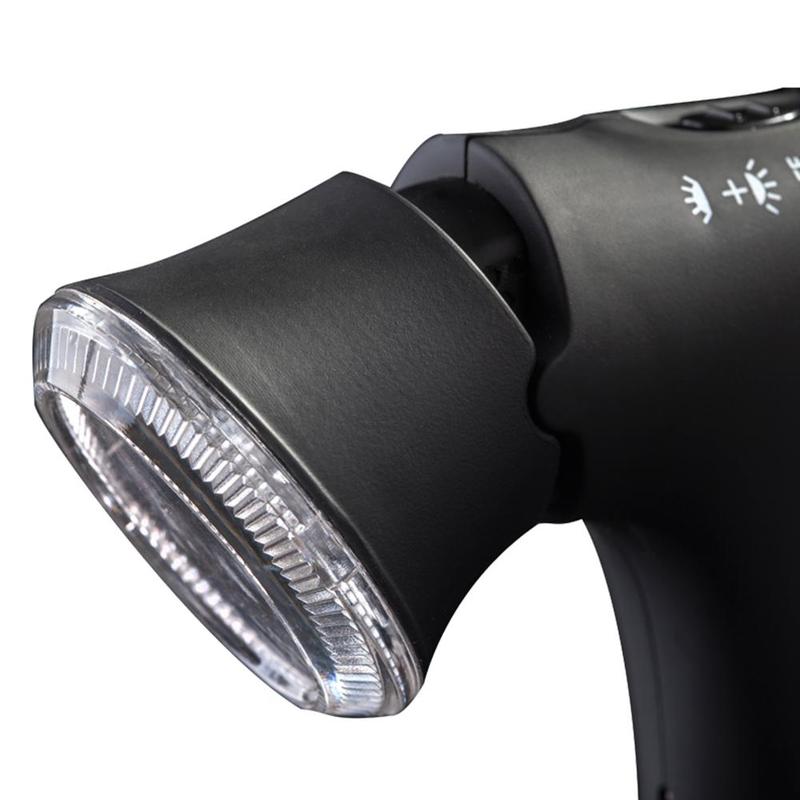 Foldable LED Walking Cane with Adjustable Height &amp; Ergonomic Handle