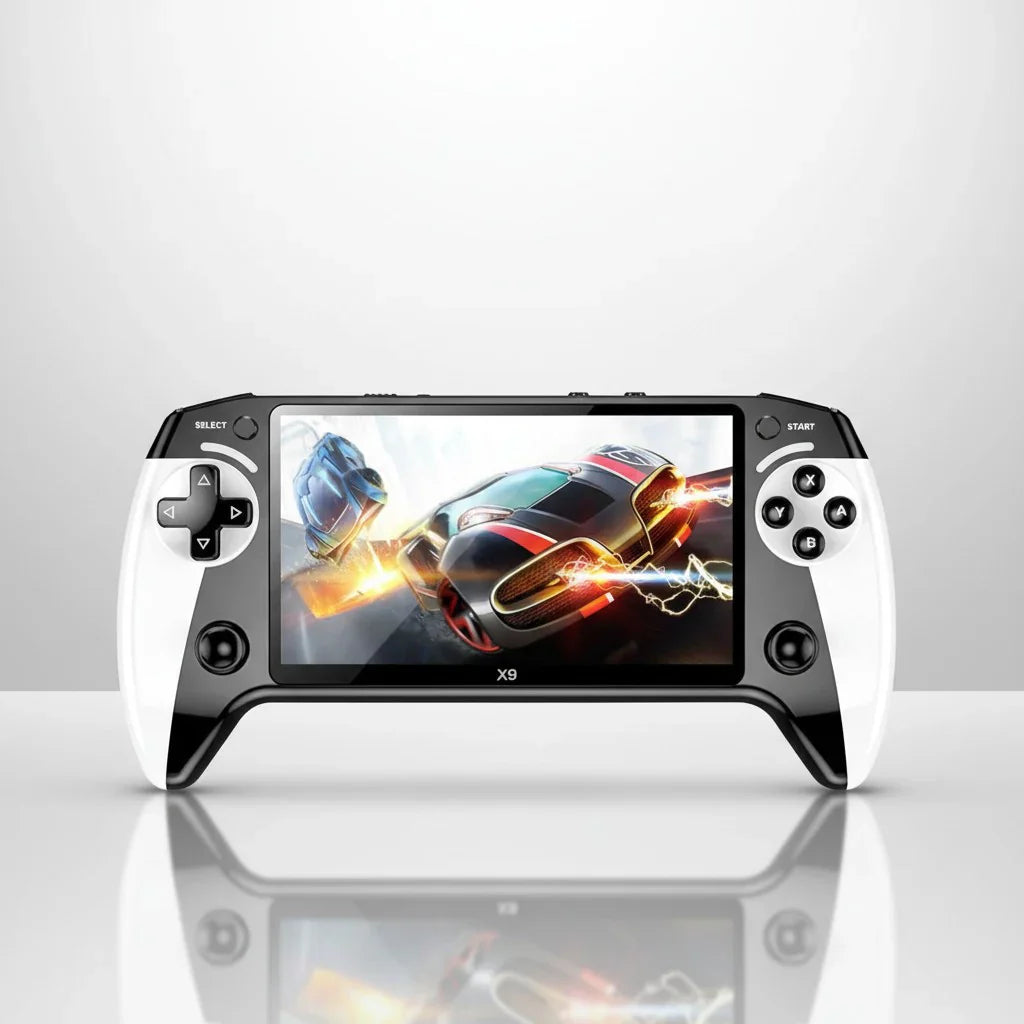 Handheld Portable Retro Game Console with Built-In Games
