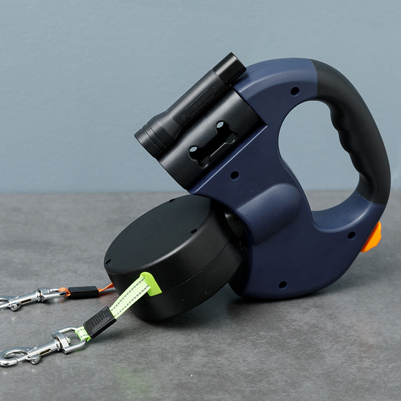 Double Dog Leash Connector Anti Tangle Leash Coupler