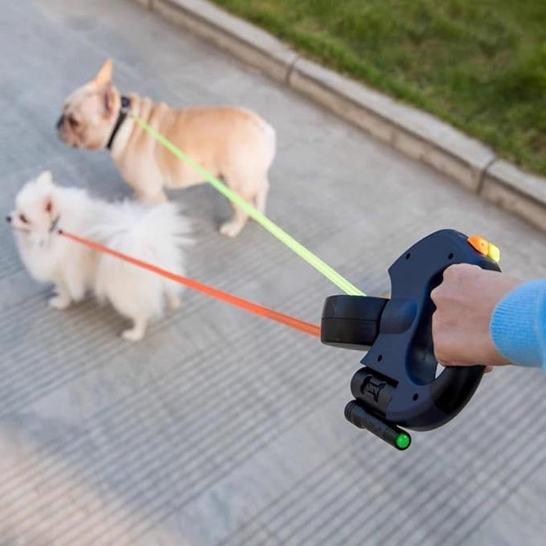 Dual Dog Leash Hands Free Adjustable Walking Lead