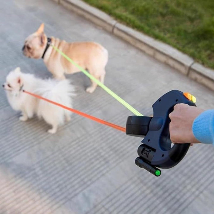 Dual Dog Leash Hands Free Adjustable Walking Lead