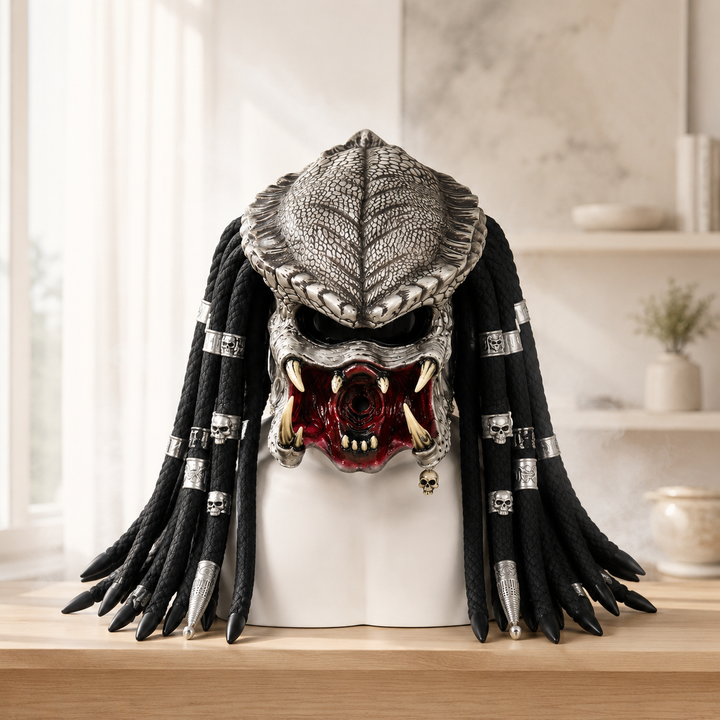 Alien Predator Hunter Mask Halloween Cosplay Full Headgear Costume Mask
