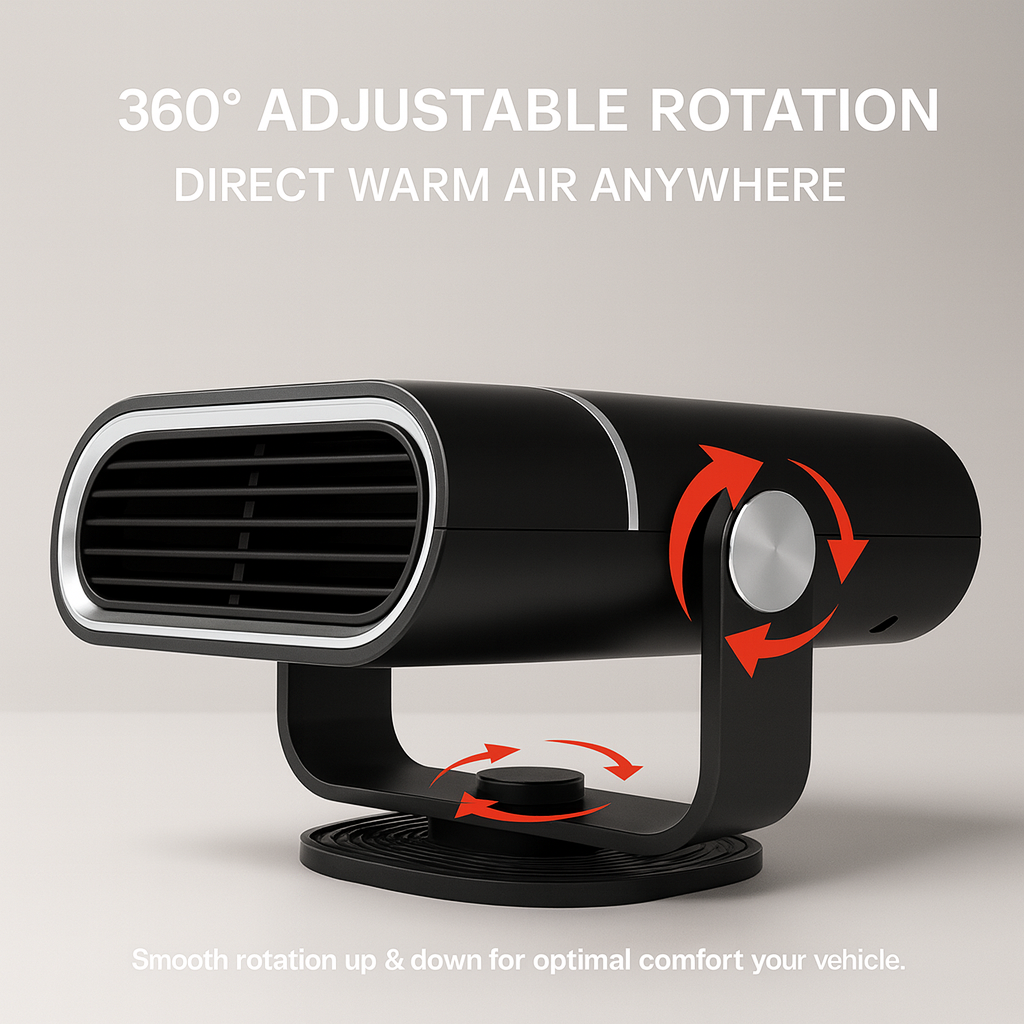 Car Heater Fan 12V Heating Cooling Defrosting