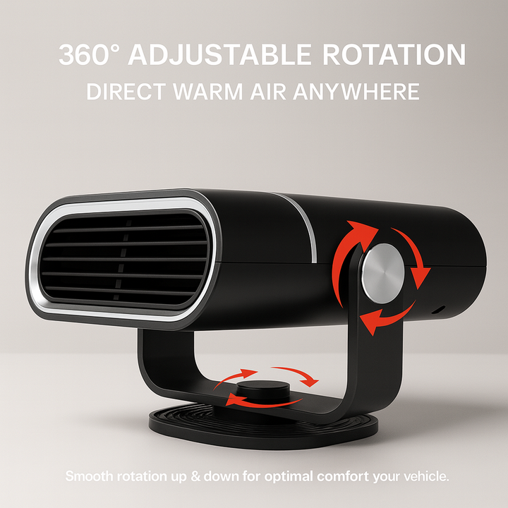 Car Heater Fan 12V Heating Cooling Defrosting