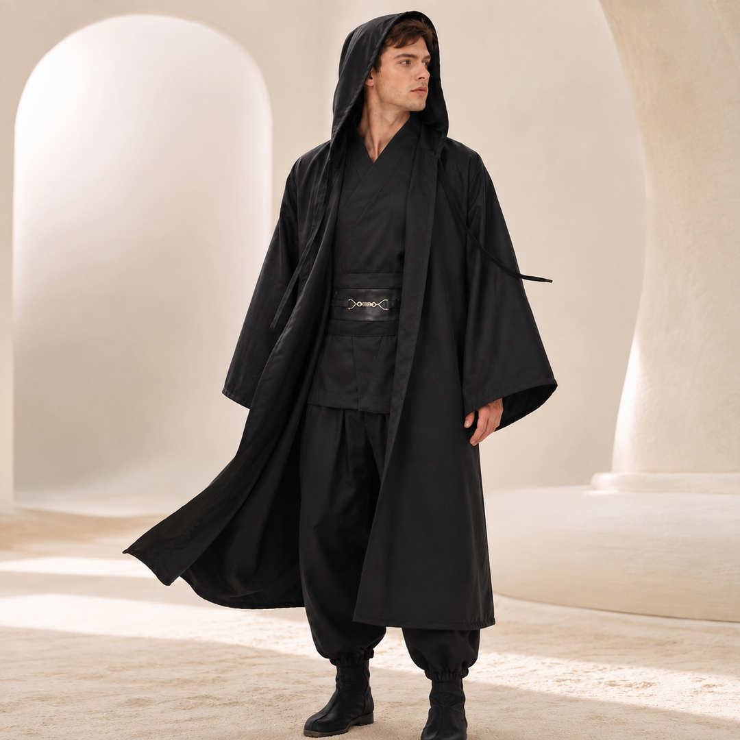 Jedi Robe and Cloak Costume Set for Men