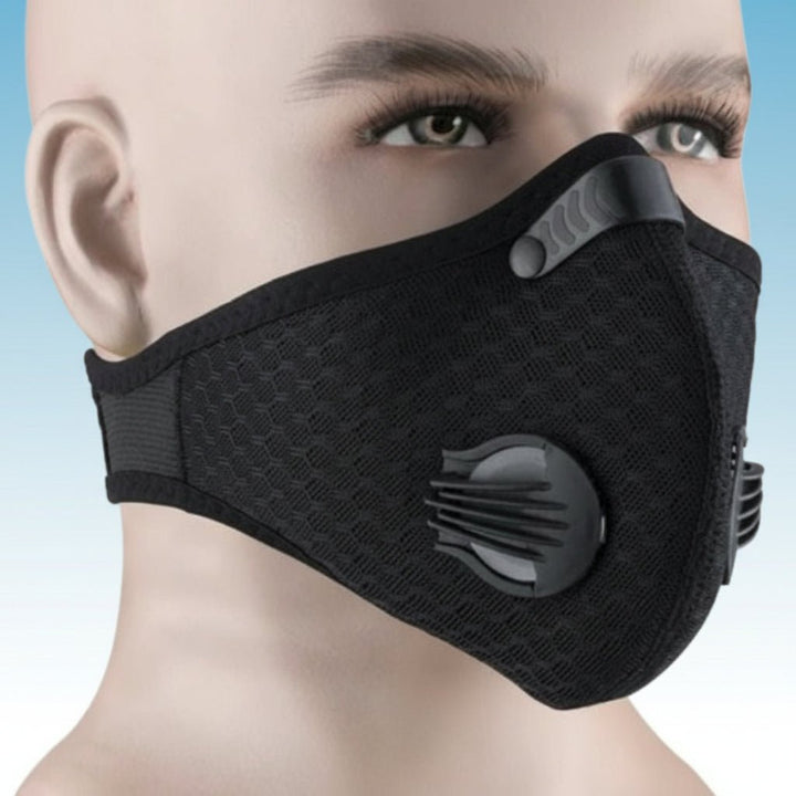 Reusable Neoprene Face Mask Anti Pollution Breathable Protective Mask
