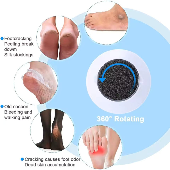 Electric Foot Grinder Pedicure Callus Remover Tool