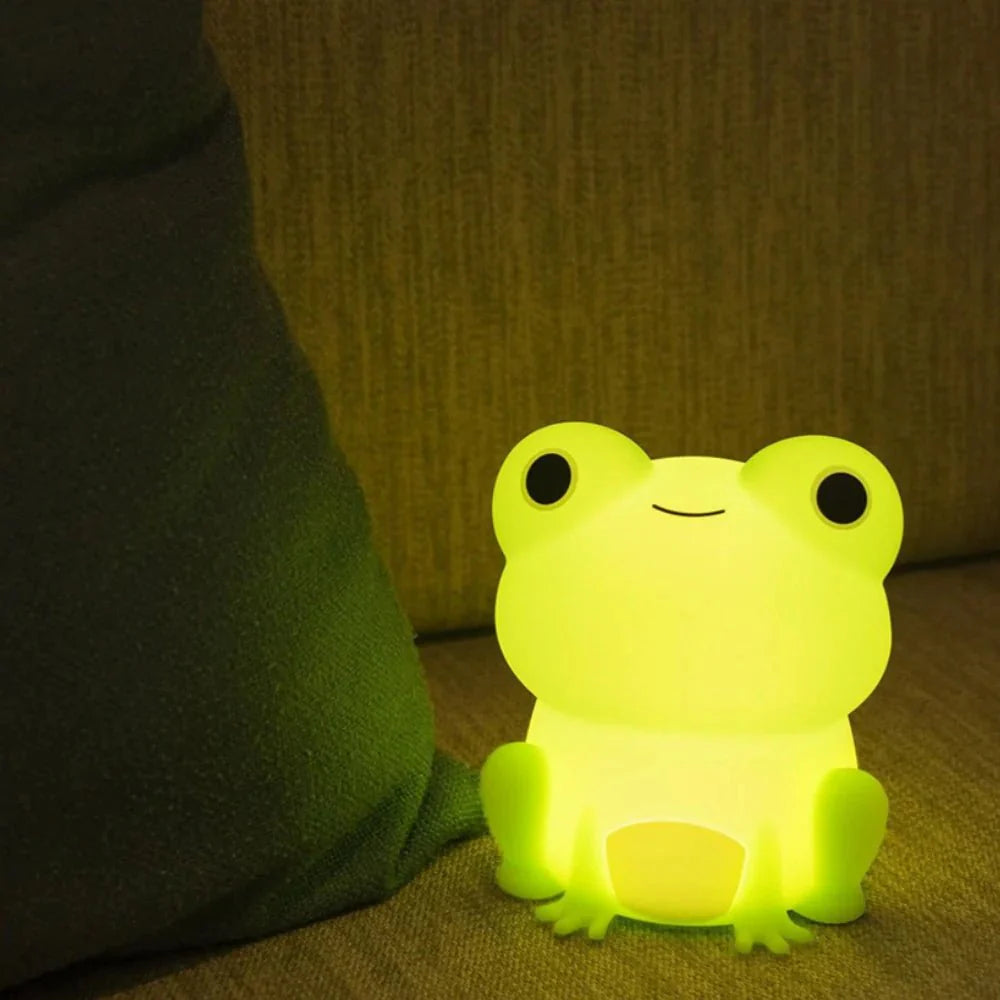 Silicone Rechargeable LED Night Light Bedside Lamp