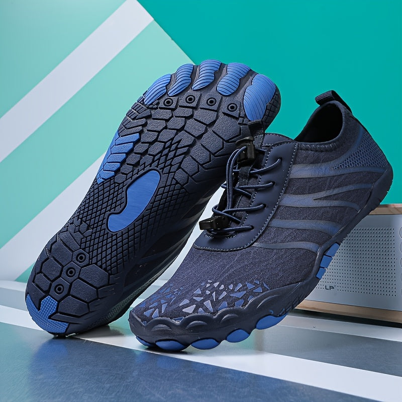Men Water Sports Mesh Lace-Up Quick Dry Shoes