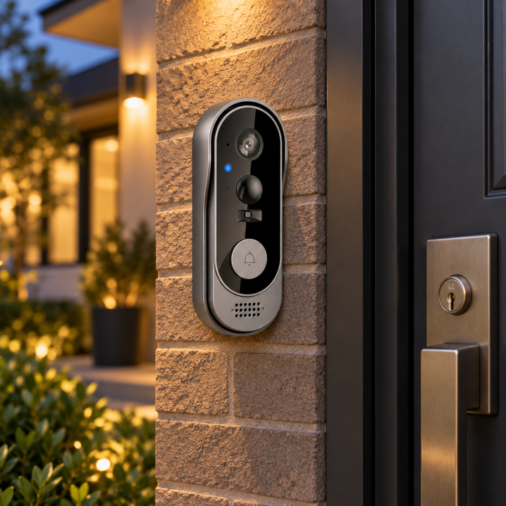 Wireless Video Doorbell Easy Install No Subscription